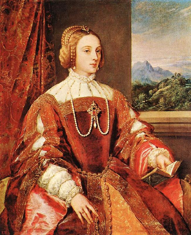 TIZIANO Vecellio Empress Isabel of Portugal r